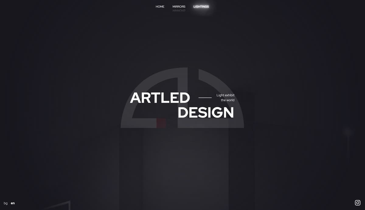 ArtLedDesign - Website Preview